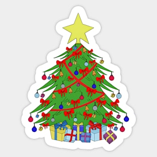 Christmas tree Sticker